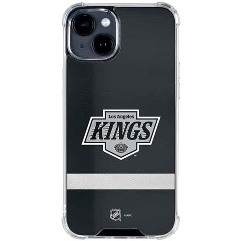 NHL Los Angeles Kings Jersey iPhone 14 Clear Case